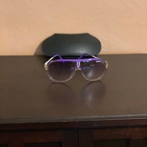 Purple Carrera Aviator Sunglasses!